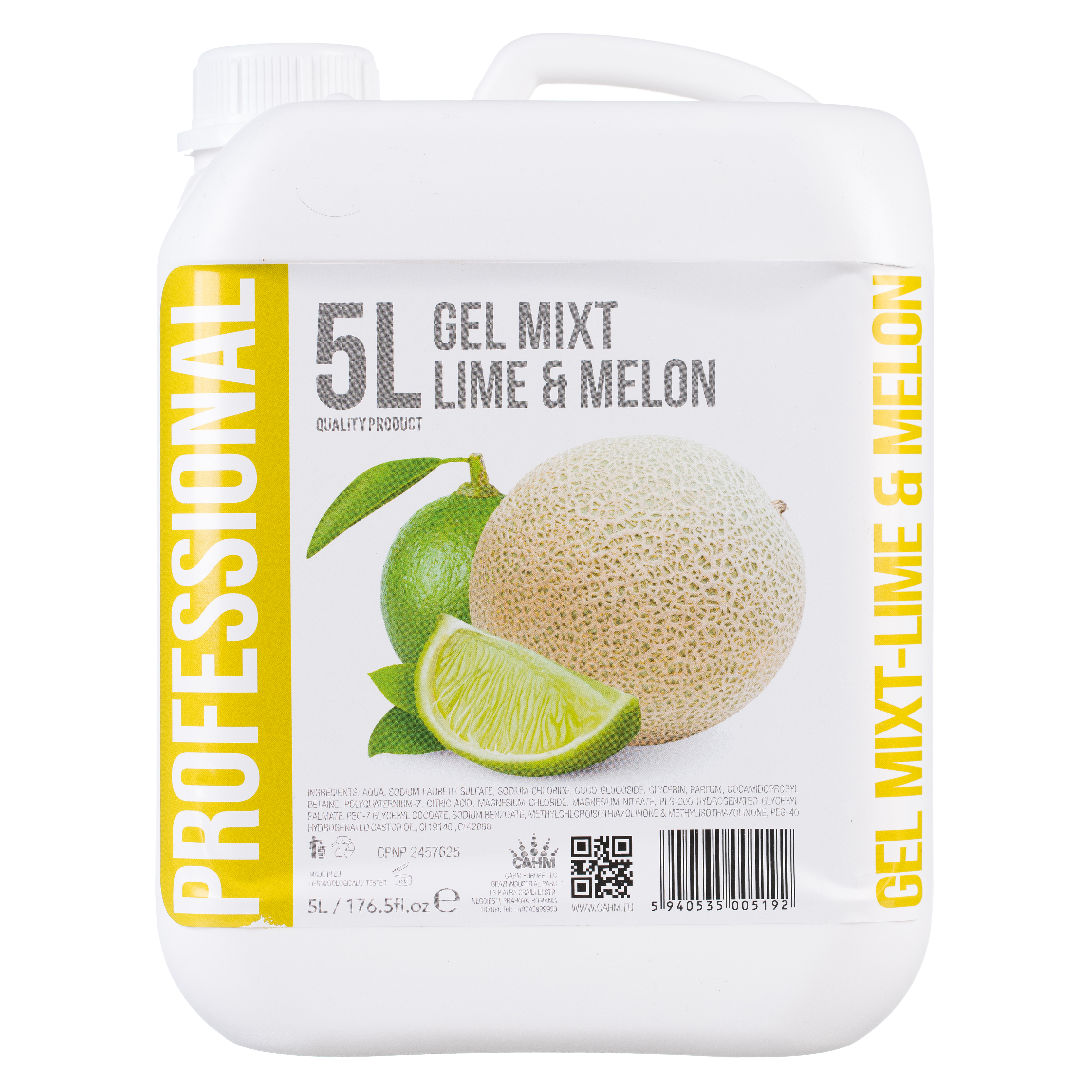 Gel Mixt 5L – Lime & Melon CAHM imagine 2022 depozituldepapetarie.ro