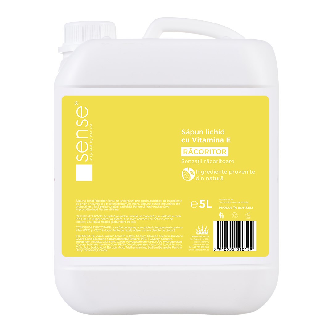 Sense sapun lichid gel racoritor hdpe 5l