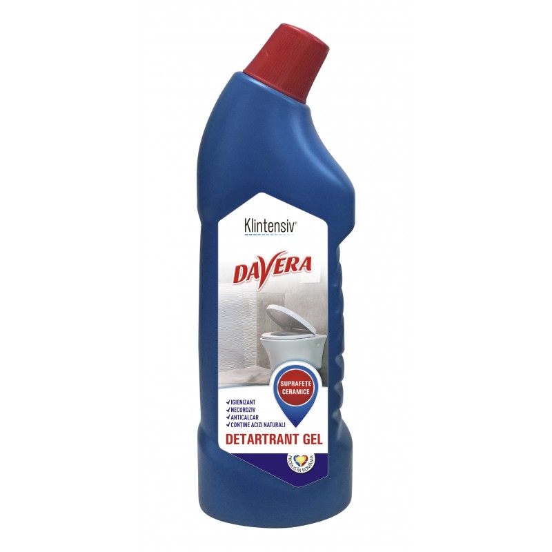 Detartrant wc gel davera 750ml