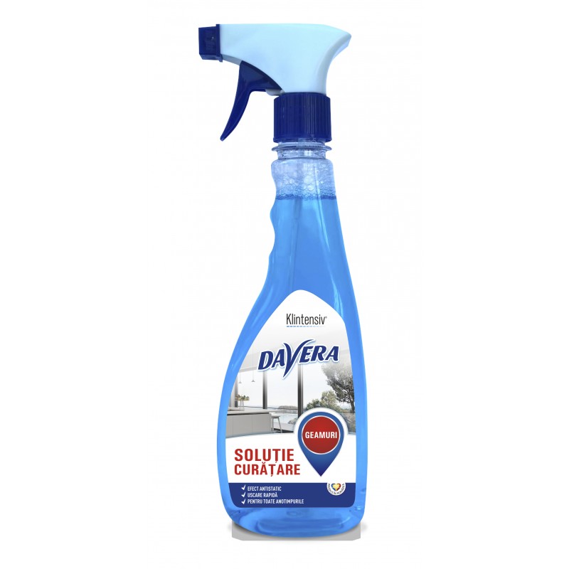 Solutie geamuri davera 500ml