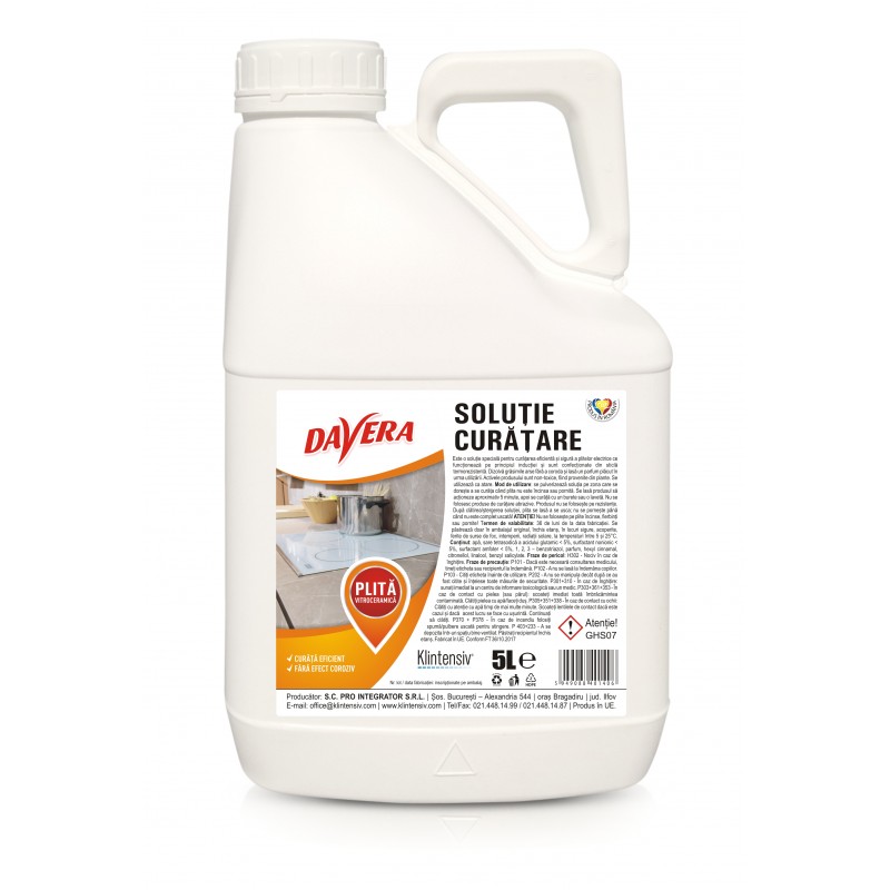 Solutie plita vitroceramica davera 5l