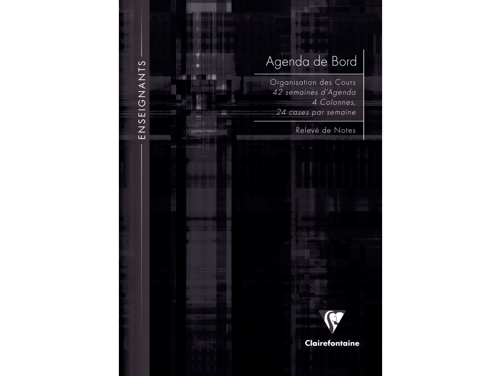 Agenda nedatata A4  72 file  coperta tare  Clairefontaine
