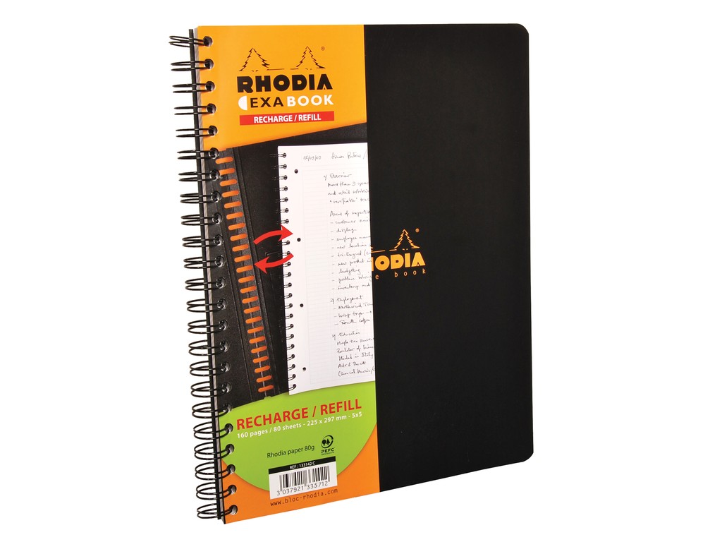 Rezerva caiet clairefontaine rhodia exabook a5