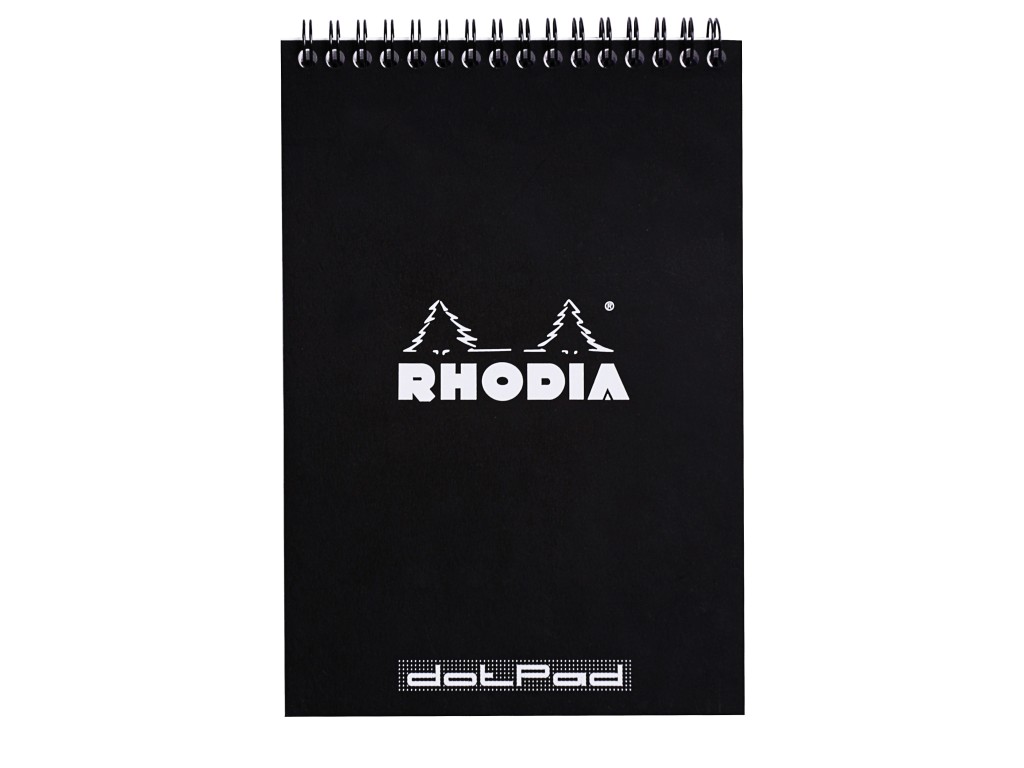 Blocnotes A5 Spiral Pad Rhodia Classic Black