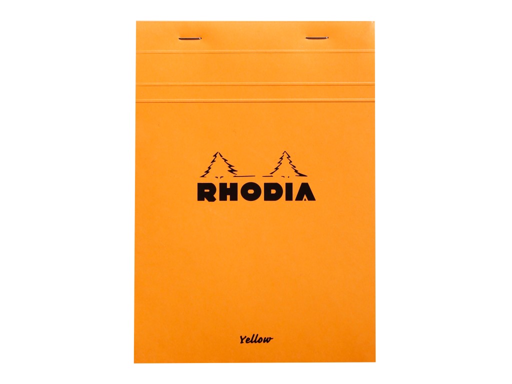 Blocnotes N°16 A5 capsat Rhodia Orange Rhodia imagine 2022 depozituldepapetarie.ro