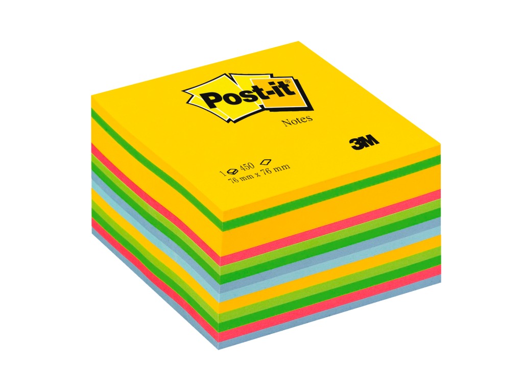 Cub notite adezive Post-it® Briliant