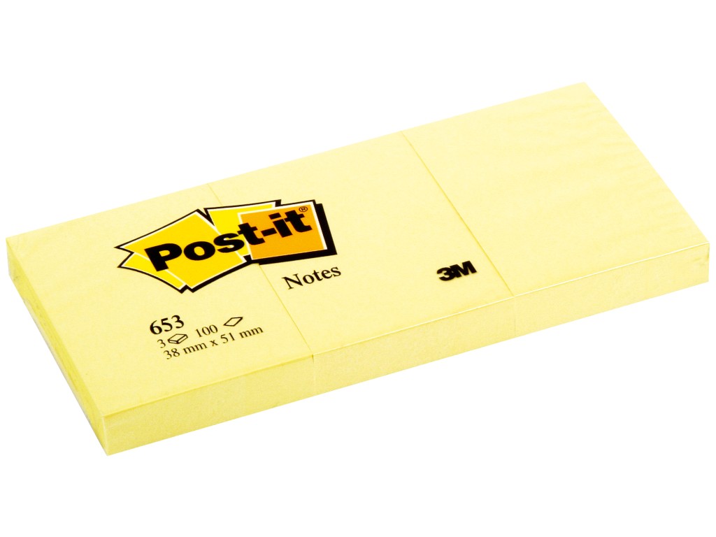 Set Notes adeziv Post-it® Canary Yellow™