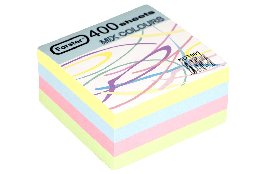 Rezerva cub din hartie color 400 file