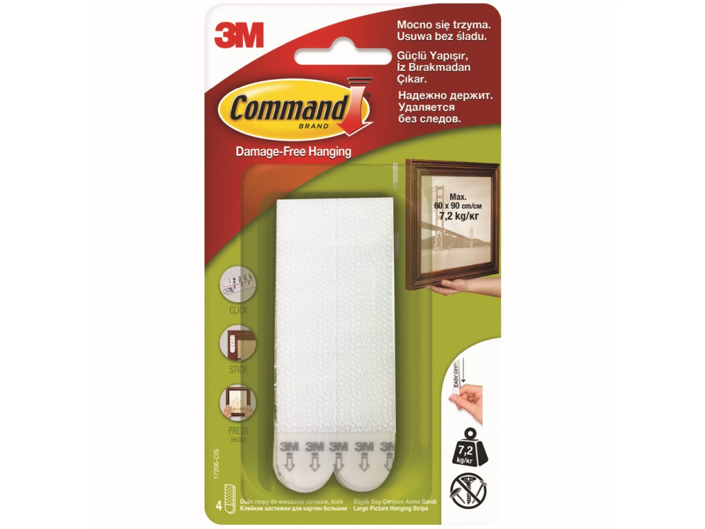 Sistem tip arici sustinere tablouri design mare Command 3M