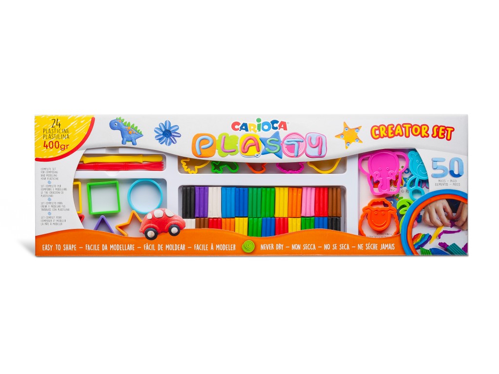 Plastilina Carioca Plasty Special + instrumente