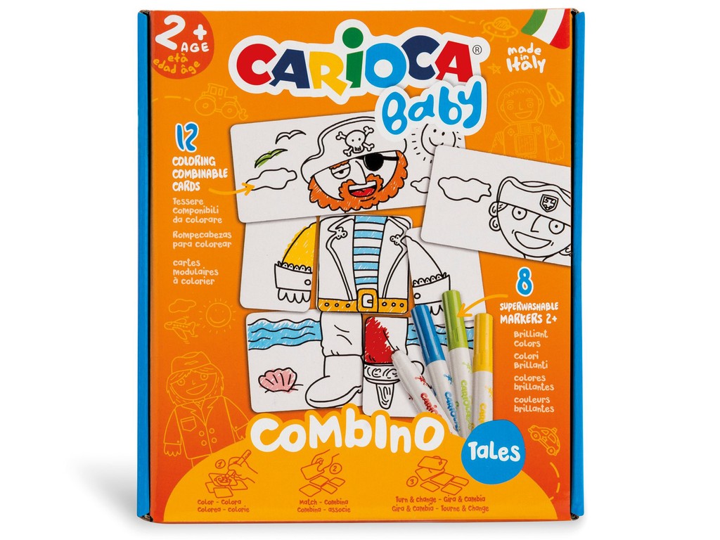Set creativ Carioca Baby 2+ Tales Carioca