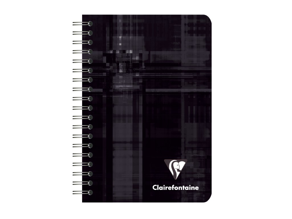 Caiet A7+ (9 x 14 cm) cu spira 90 file Clairefontaine