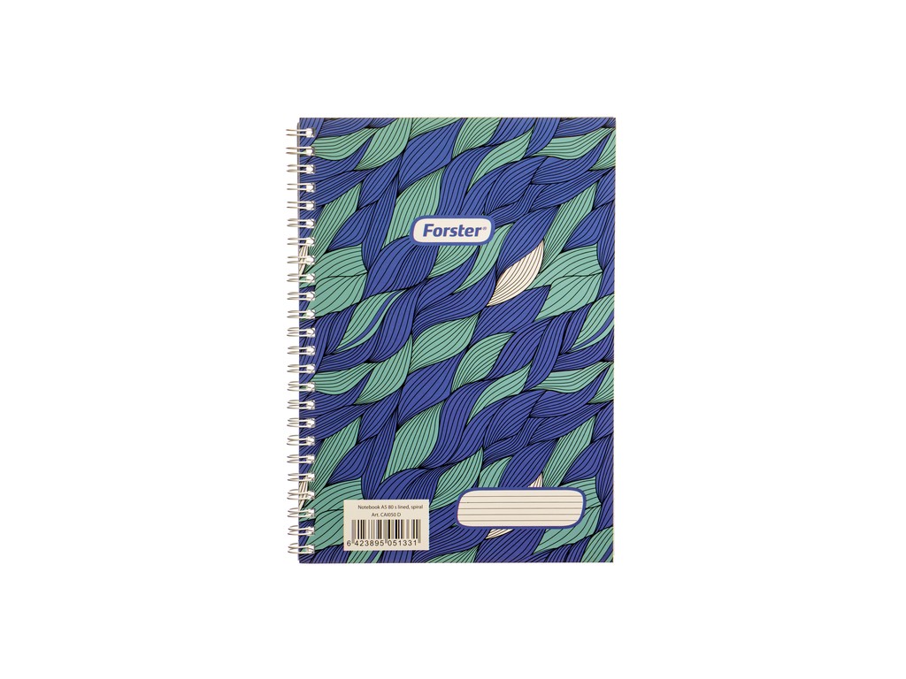 Caiet cu spirala Forster A5 80 file