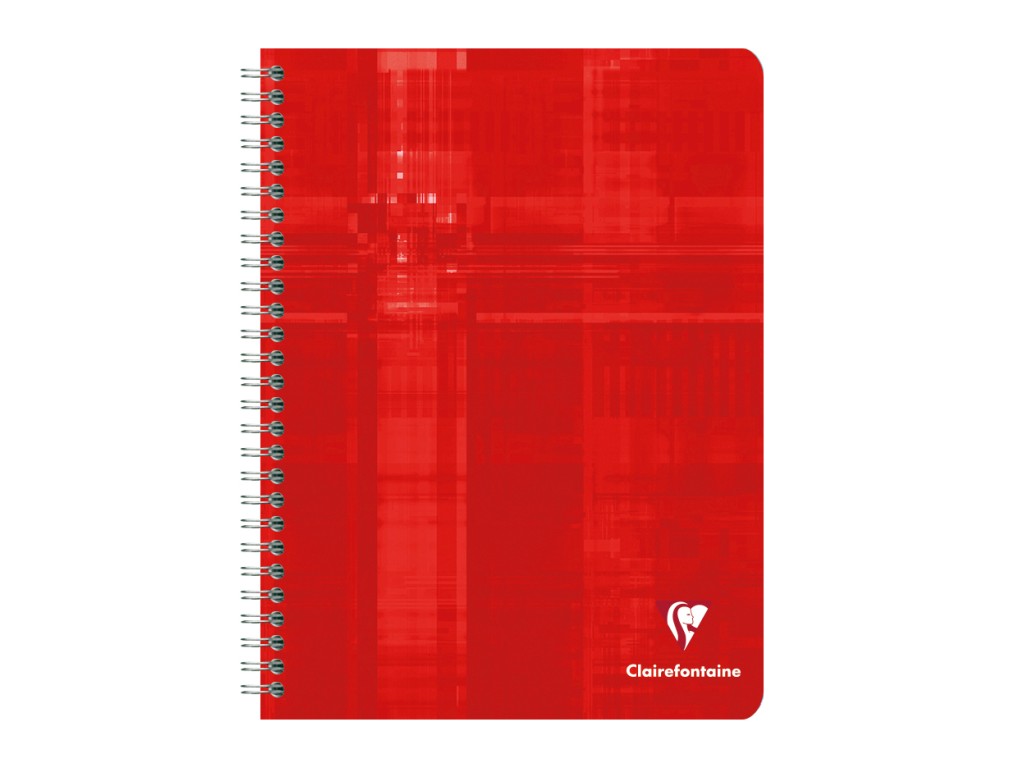 Notebook 17 x 22 cm spira 4 x 4 Clairefontaine