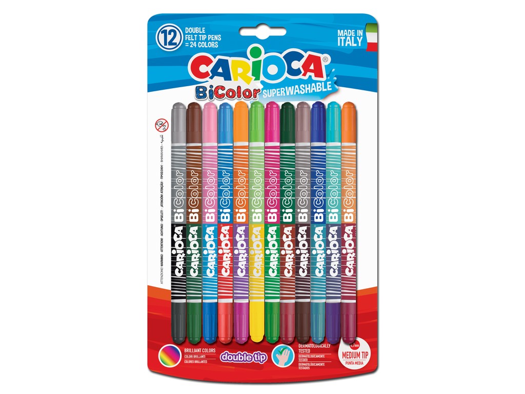 Carioca Bi-Color 12/set Carioca