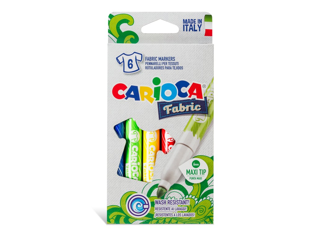 Carioca Fabric 6/set