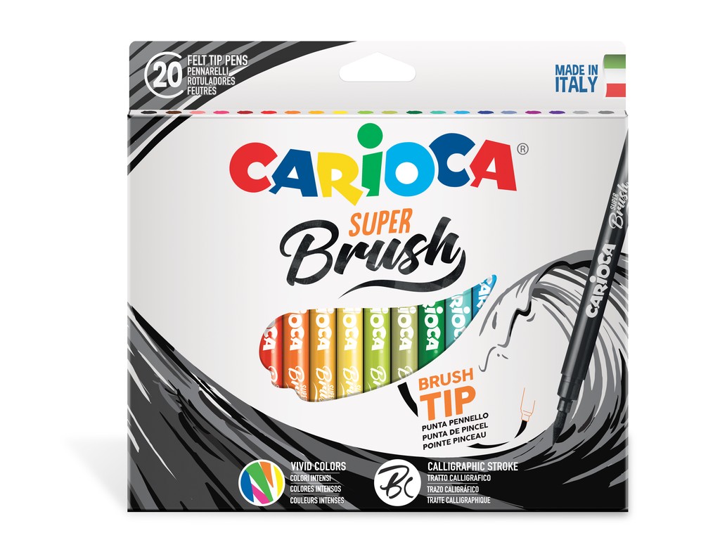 Carioca Super Brush 20/cutie Carioca imagine model 2022