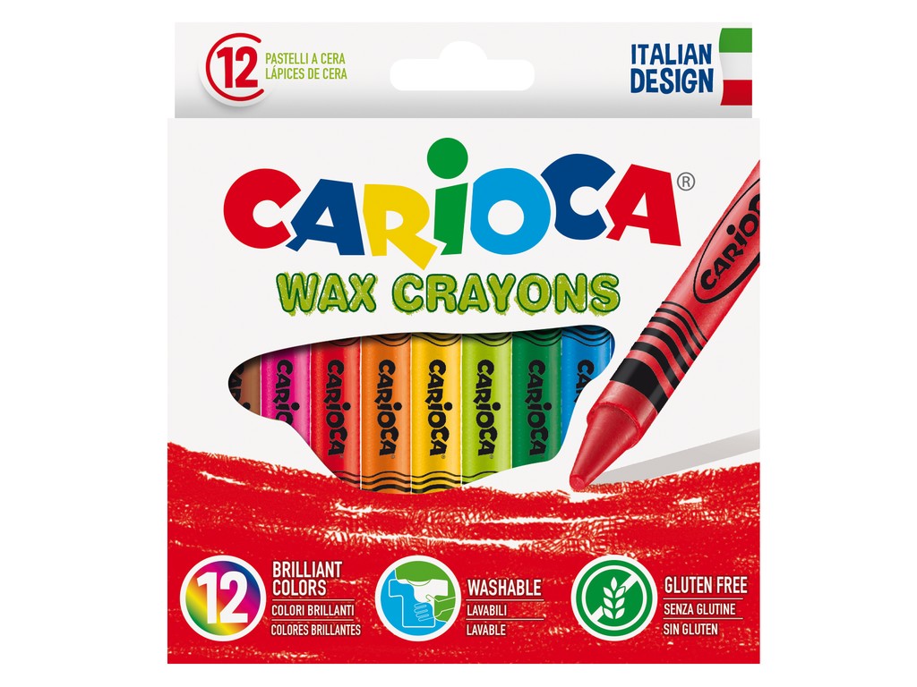 Creioane cerate 12/set Carioca