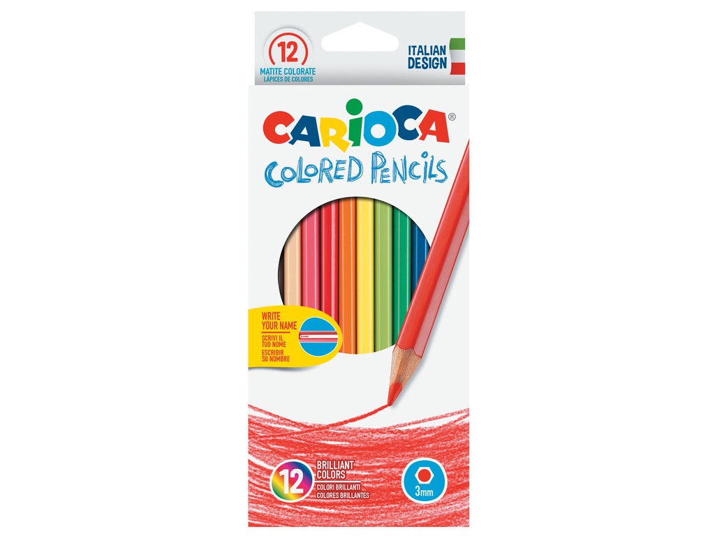 Creioane color 12/set Carioca