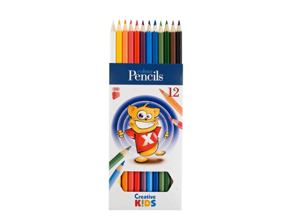 Creioane color Creative Kids 12/set Creative Kids