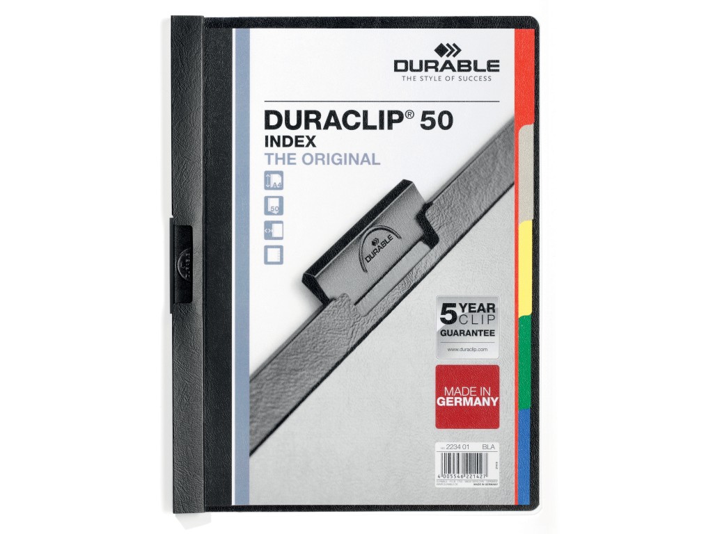 Dosar plastic Duraclip 50 Durable Durable imagine 2022 depozituldepapetarie.ro