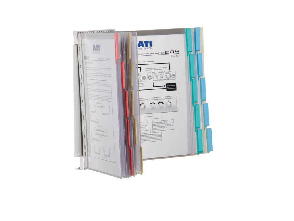 Suport metalic mural A4 10 folii incluse Durable