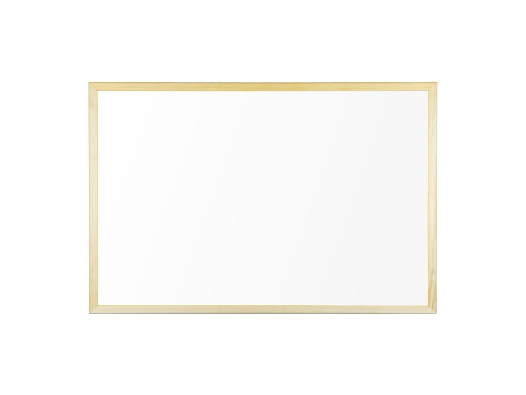 Whiteboard cu rama din lemn 60 x 40 cm Bi-silque Bi-silque imagine model 2022