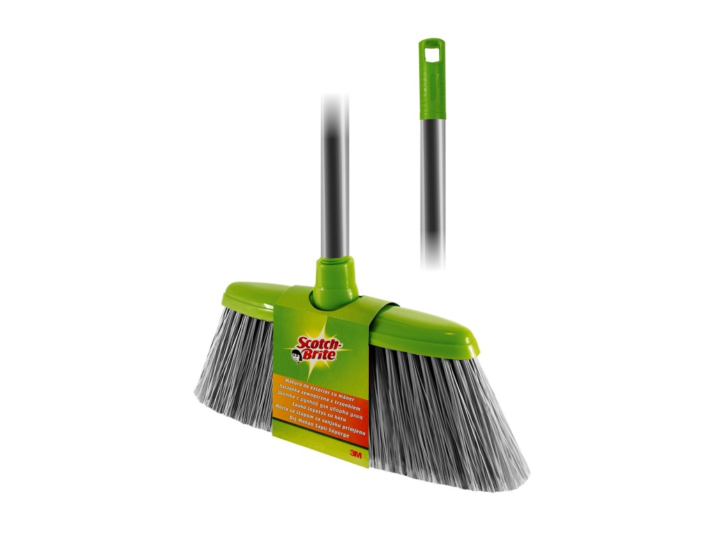 Matura de exterior cu maner metalic  Scotch-Brite