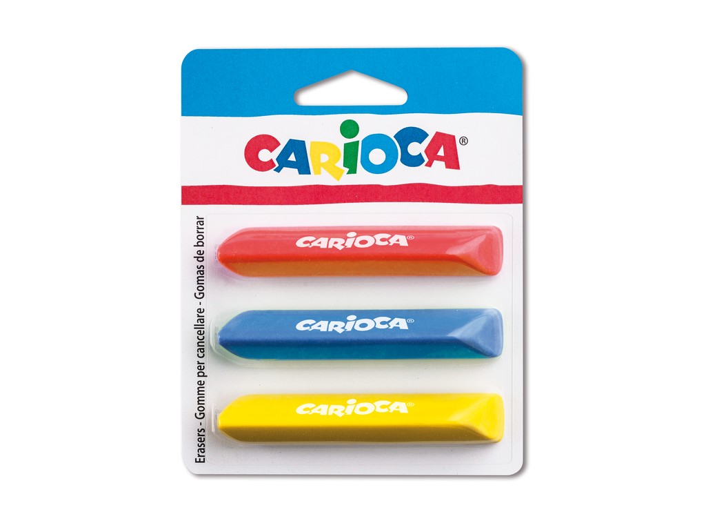Set guma de sters Carioca Carioca