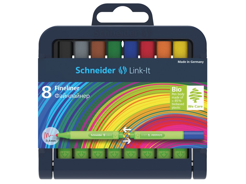 Set Liner Schneider Link-It 0 4 mm  8 culori