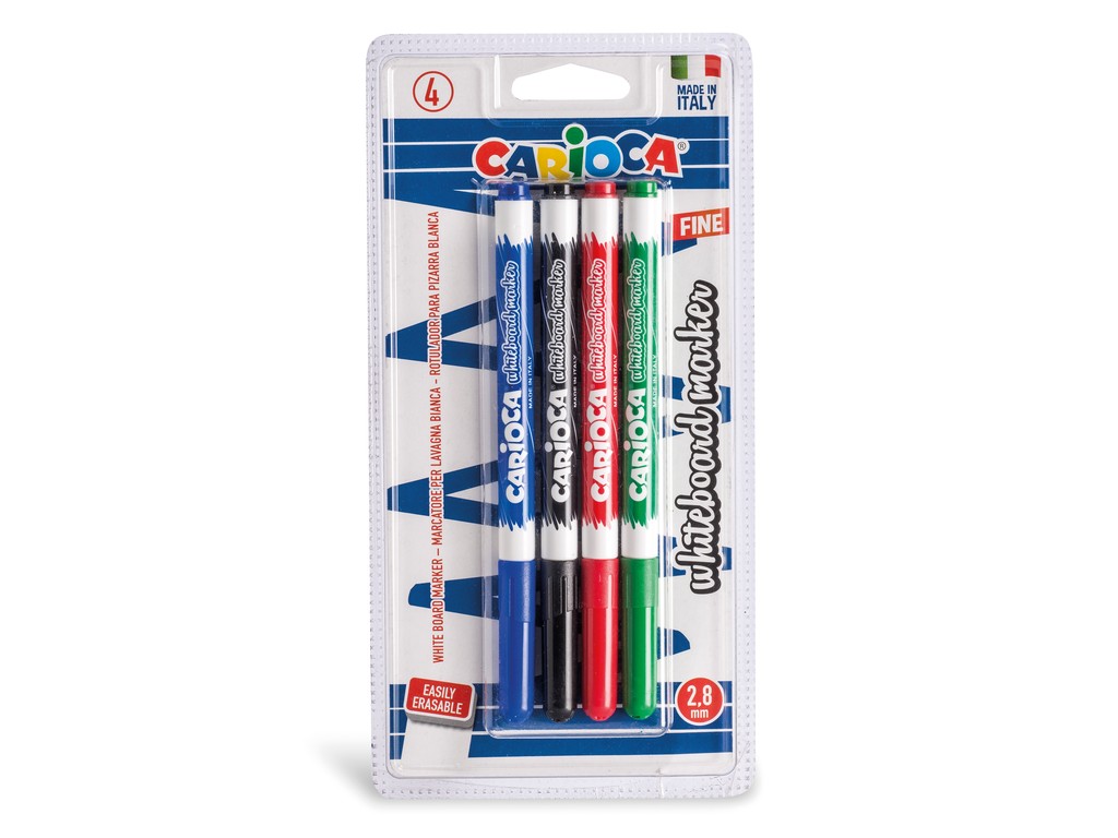 Marker pentru whiteboard Carioca 4/set