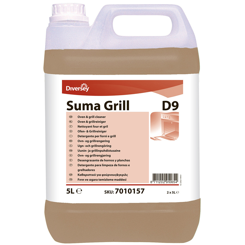 Detergent puternic bucatarie SUMA Grill D9 Diversey 5L Diversey