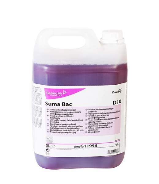 Detergent dezinfectant bucatarie SUMA Bac D10 Diversey 5L Diversey