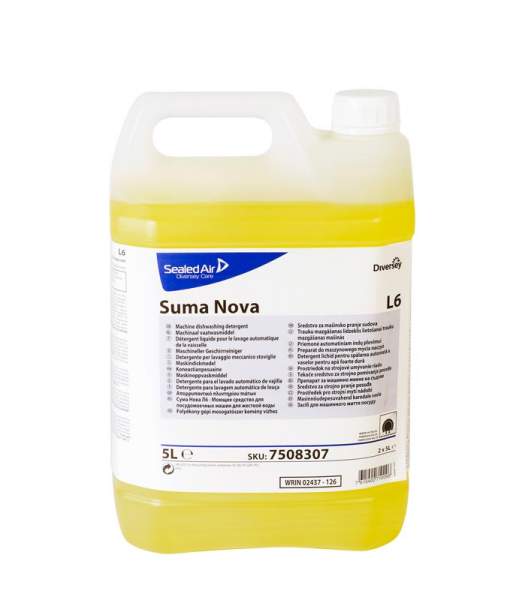 Detergent pentru masina de spalat vase SUMA NOVA L6 Diversey 5L Diversey imagine 2022 depozituldepapetarie.ro