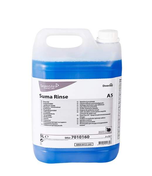 Poza Aditiv clatire pentru masina de spalat vase SUMA RINSE A5 Diversey 5L