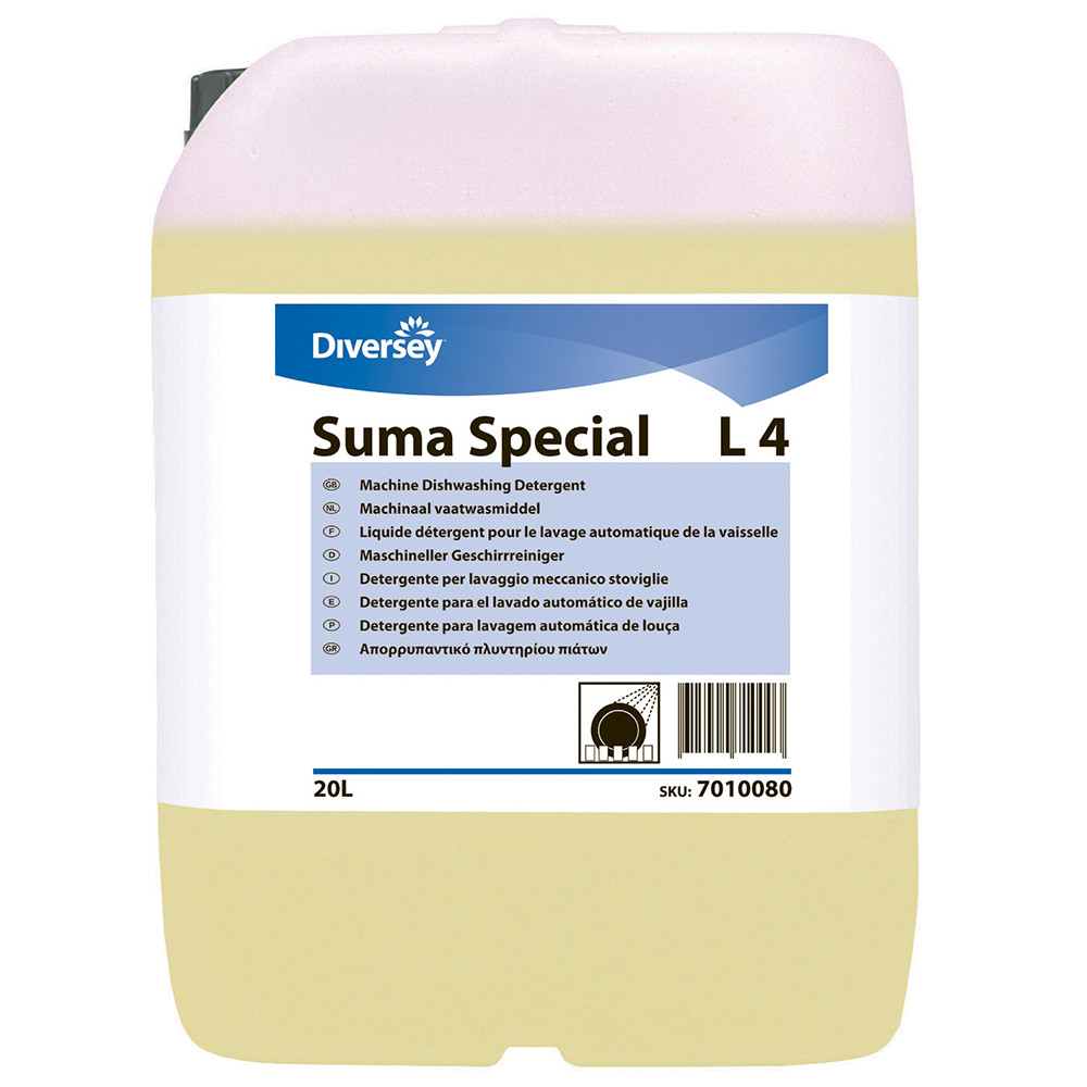 Detergent pentru masina de spalat vase SUMA Special L4 Diversey 20L Diversey