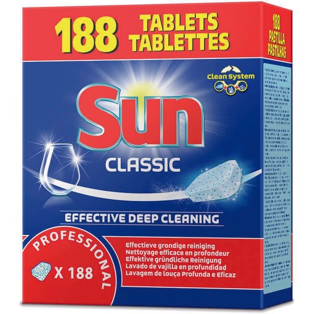 Tablete Detergent Pentru Masina De Spalat Vase Sun Prof Tablets Diversey 188buc sanito.ro