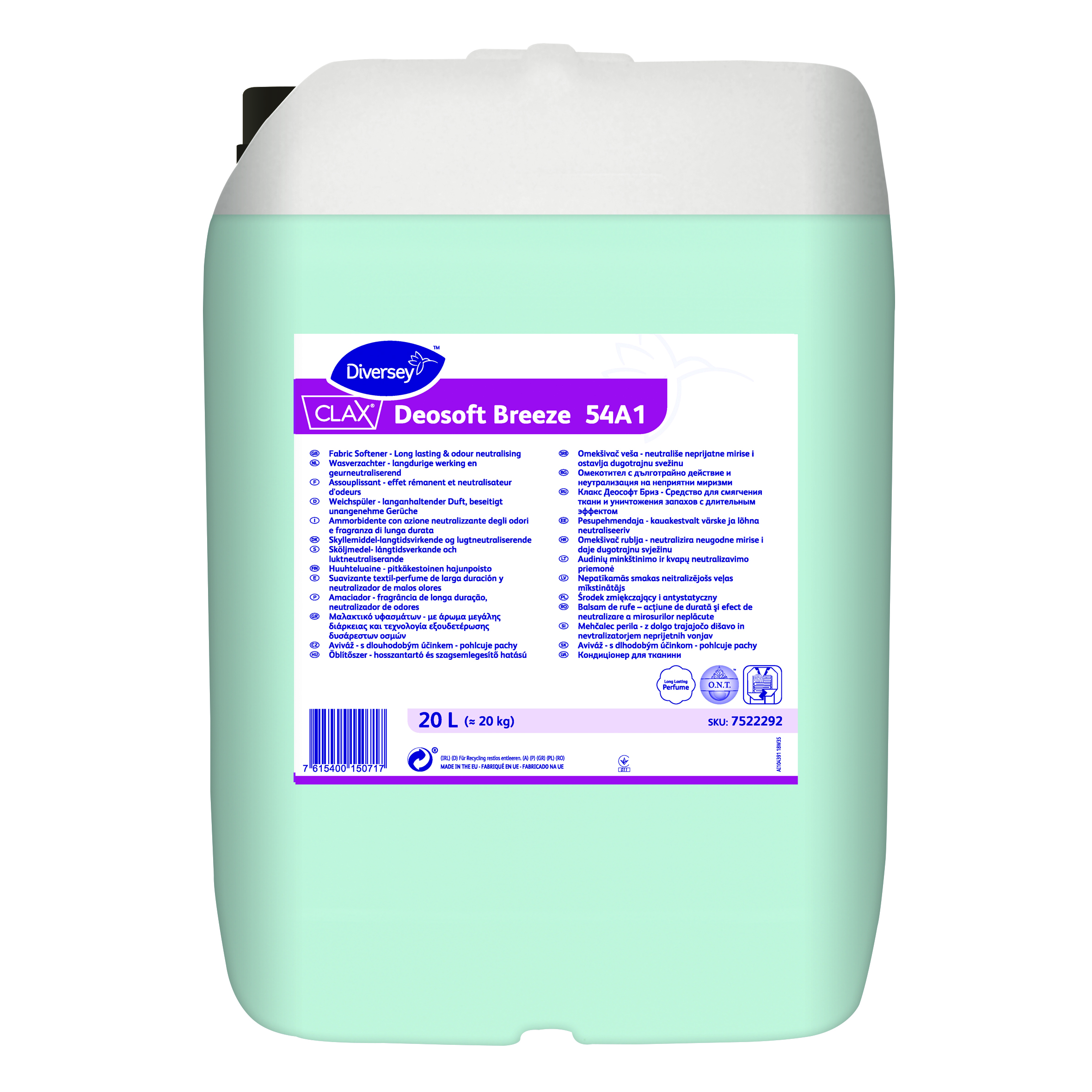 Blasam rufe Clax Deosoft Breeze  Diversey  20L