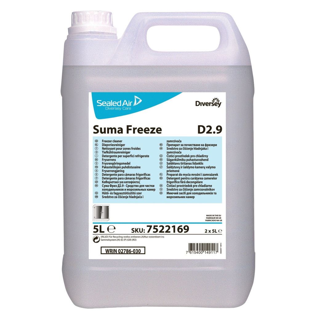 Solutie curatare congelatoare si camere frigorifice SUMA Freeze D2.9 Diversey 5L Diversey