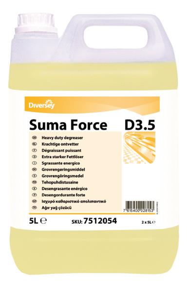 Detergent Degresant Lichid Suma Force D3.5 Diversey 5l 2021 sanito.ro