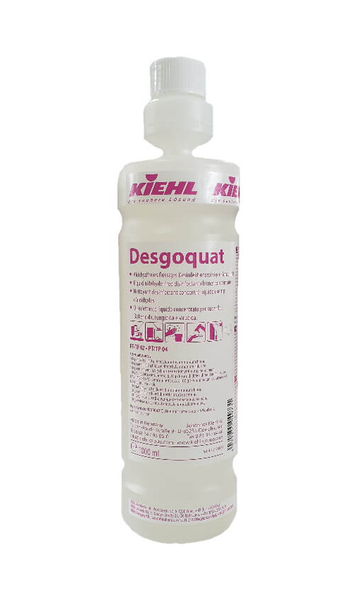 Desgoquat-detergent dezinfectant lichid concentrat fara aldehyde 1l