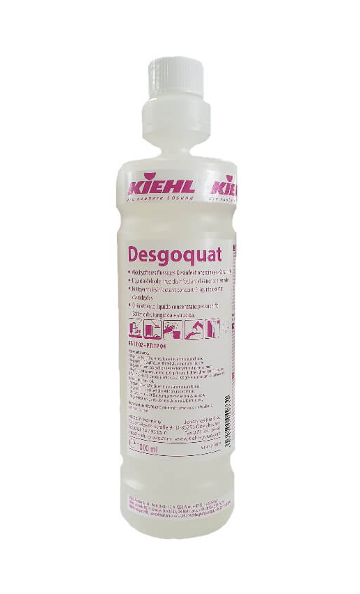 Poza Desgoquat-Detergent dezinfectant lichid concentrat fara aldehyde 1L