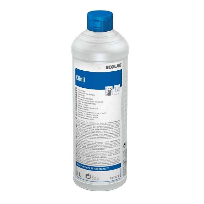 Detergent pentru geamuri CLINIL 1l Ecolab EcoLab imagine 2022 depozituldepapetarie.ro