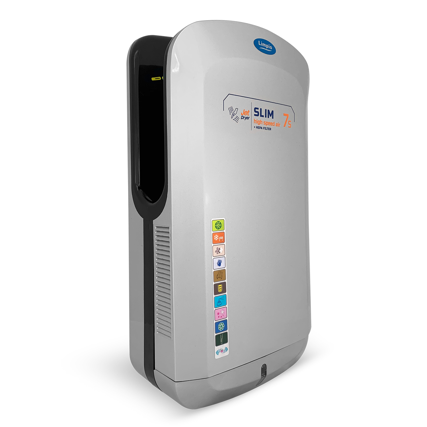 USCATOR VERTICAL DE MAINI HD 91 SILVER  LIMPIO